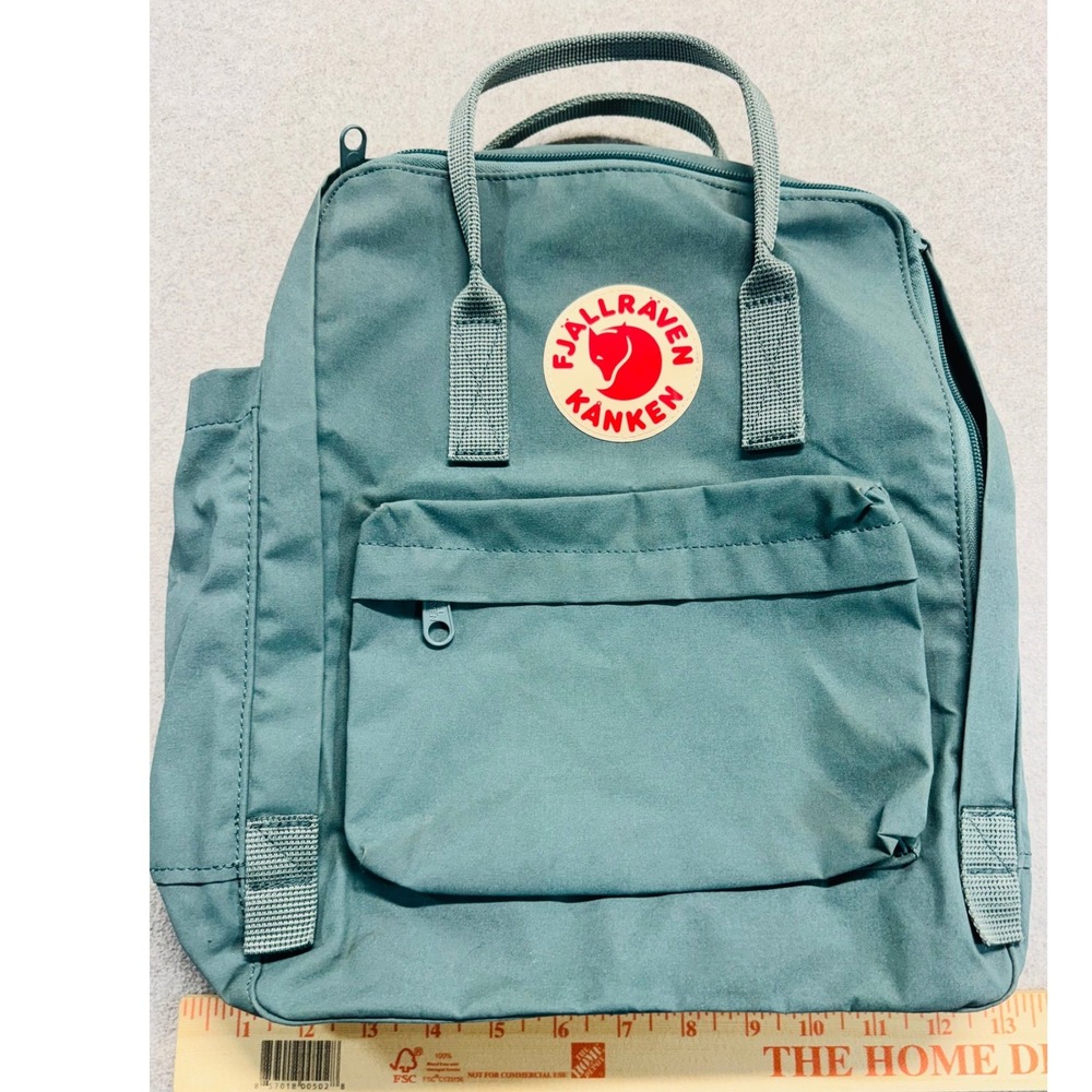 Fjallraven Kanken Classic Backpack Green Water Resistant School Travel Bag